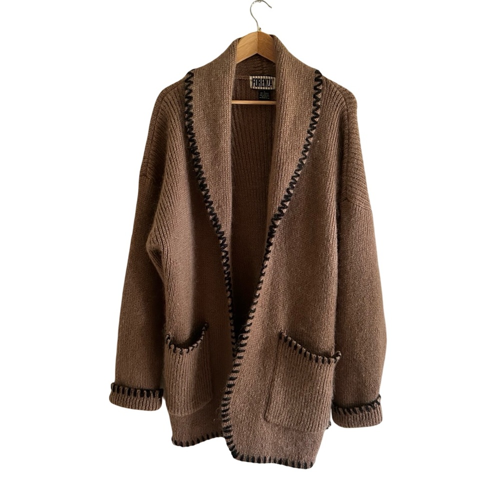 Forenza Brown Cardigan Sweater
